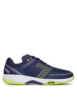 Sneakersy EA7 Emporio Armani X8X242 XK438 R980 Granatowy ze sklepu eobuwie.pl w kategorii Buty sportowe męskie - zdjęcie 182080099