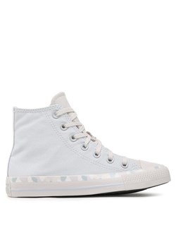 Trampki Converse Chuck Taylor All Star Marbled A02877C Biały ze sklepu eobuwie.pl w kategorii Trampki damskie - zdjęcie 182080208