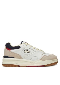 Sneakersy Lacoste 7-48SMA0102 Biały ze sklepu eobuwie.pl w kategorii Buty sportowe męskie - zdjęcie 182080215