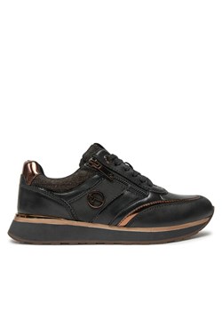 Sneakersy Tamaris 1-23726-43 Czarny ze sklepu eobuwie.pl w kategorii Buty sportowe damskie - zdjęcie 182080216