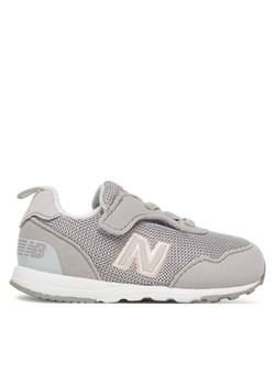 Sneakersy New Balance NW515PNK Szary ze sklepu eobuwie.pl w kategorii Buty sportowe dziecięce - zdjęcie 182080316