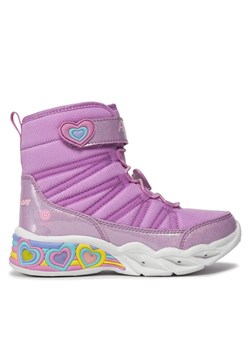 Śniegowce Skechers Sweetheart Lights 302661L/LVTQ Różowy ze sklepu eobuwie.pl w kategorii Buty zimowe dziecięce - zdjęcie 182080527