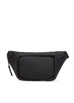 Saszetka nerka Rains Bum Bag Mini W3 14730 Czarny ze sklepu eobuwie.pl w kategorii Nerki - zdjęcie 182080535