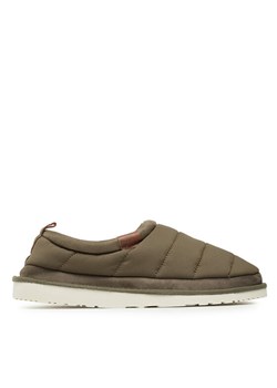 Kapcie Jack&Jones 12244080 Zielony ze sklepu eobuwie.pl w kategorii Kapcie męskie - zdjęcie 182080607
