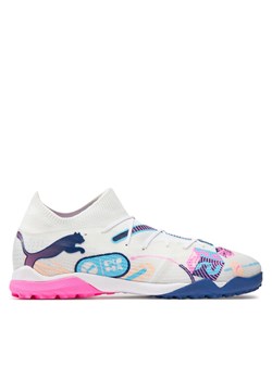 Buty do piłki nożnej Puma FUTURE 7 MATCH VOL. UP TT 108075 01 Biały ze sklepu eobuwie.pl w kategorii Buty sportowe męskie - zdjęcie 182081027