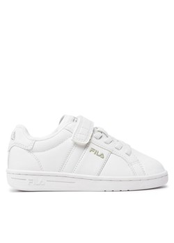 Sneakersy Fila Crosscourt Line Velcro Kids FFK0184 Biały ze sklepu eobuwie.pl w kategorii Buty sportowe dziecięce - zdjęcie 182081036