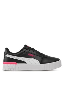 Sneakersy Puma Carina 2.0 Jr 38618508 Czarny ze sklepu eobuwie.pl w kategorii Trampki dziecięce - zdjęcie 182081155