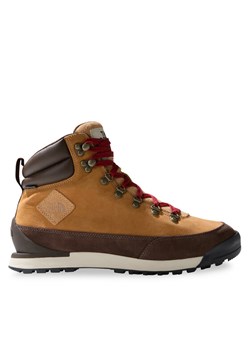 Trekkingi The North Face M Back-To-Berkeley Iv Leather Wp NF0A817QOHU1 Brązowy ze sklepu eobuwie.pl w kategorii Buty trekkingowe męskie - zdjęcie 182081159