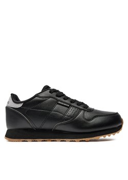 Sneakersy Skechers Old School Cool 699/BLK Czarny ze sklepu eobuwie.pl w kategorii Buty sportowe damskie - zdjęcie 182081326
