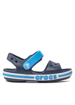 Sandały Crocs Bayaband Sandal K 205400 Granatowy ze sklepu eobuwie.pl w kategorii Buciki niemowlęce - zdjęcie 182081407