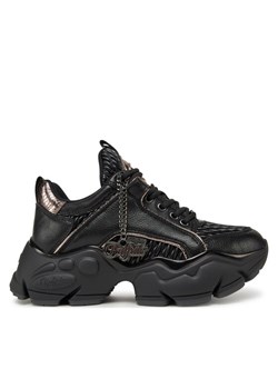 Sneakersy Buffalo Binary Quilt 1636304 Czarny ze sklepu eobuwie.pl w kategorii Buty sportowe damskie - zdjęcie 182081485