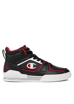 Sneakersy Champion Mid Cut Shoe 3 Point Mid S22119-KK002 Czarny - id: 0000303151034 - marki Champion - 182081505 Sneakersy Champion Mid Cut Shoe 3 Point Mid S22119-KK002 Czarny ze sklepu eobuwie.pl w kategorii Trampki męskie - zdjęcie 182081505