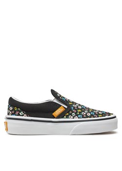 Tenisówki Vans Classic Slip-On VN000CYGBML1 Czarny ze sklepu eobuwie.pl w kategorii Trampki dziecięce - zdjęcie 182081615