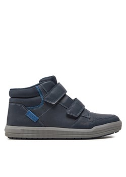 Sneakersy Geox J Arzach Boy J364AB 0MEFU C0700 D Granatowy - id: 0000303949778 - marki Geox - 182081696 Sneakersy Geox J Arzach Boy J364AB 0MEFU C0700 D Granatowy ze sklepu eobuwie.pl w kategorii Buty sportowe dziecięce - zdjęcie 182081696