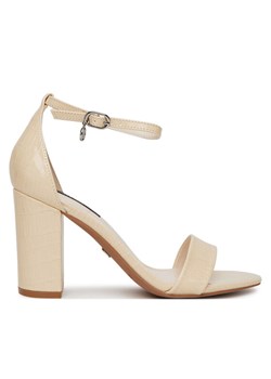 Sandały Nine West S4SH1823-01 Beżowy ze sklepu eobuwie.pl w kategorii Sandały damskie - zdjęcie 182081809