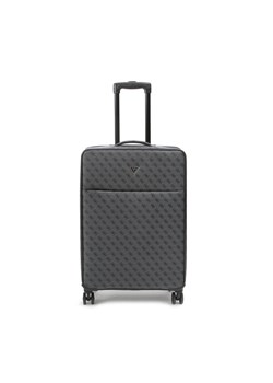 Walizka duża Guess Vezzola Travel TMVZLS P3302 Czarne rodowanie ze sklepu eobuwie.pl w kategorii Walizki - zdjęcie 182081935