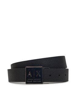 Pasek Męski Armani Exchange XM001005 AF13929 UB101 Granatowy ze sklepu eobuwie.pl w kategorii Paski męskie - zdjęcie 182082037