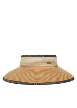 Daszek Barbour Elsdon Packable Visor LHA0581BE11 Brązowy ze sklepu eobuwie.pl w kategorii Kapelusze damskie - zdjęcie 182082456