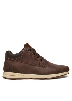 Sneakersy Lee Cooper PBJE0003S Brązowy ze sklepu eobuwie.pl w kategorii Buty sportowe męskie - zdjęcie 182082509