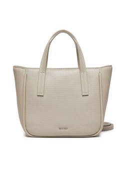 Torebka Calvin Klein Jeans Ck Refine Small Tote Braid K60K612337 Szary ze sklepu eobuwie.pl w kategorii Torby Shopper bag - zdjęcie 182082519