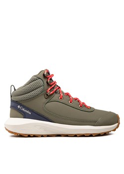 Trekkingi Columbia Trailstorm Peak Mid BL5578 Zielony ze sklepu eobuwie.pl w kategorii Buty trekkingowe damskie - zdjęcie 182082567
