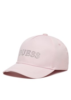 Czapka z daszkiem Guess J5RZ40 WO08O Różowy ze sklepu eobuwie.pl w kategorii Czapki dziecięce - zdjęcie 182082587