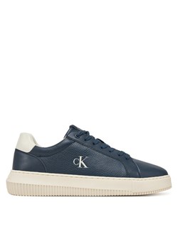 Sneakersy Calvin Klein Jeans Chunky Cupsole Lth Mg Tc YM0YM01198 Granatowy ze sklepu eobuwie.pl w kategorii Buty sportowe męskie - zdjęcie 182082615