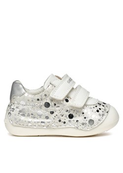 Sneakersy Geox B Tutim B9440B 007BC C0007 Biały ze sklepu eobuwie.pl w kategorii Buty sportowe dziecięce - zdjęcie 182082677