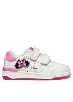 Sneakersy Geox J Washiba J55HXB 000BC C0563 D Biały ze sklepu eobuwie.pl w kategorii Buty sportowe dziecięce - zdjęcie 182082698
