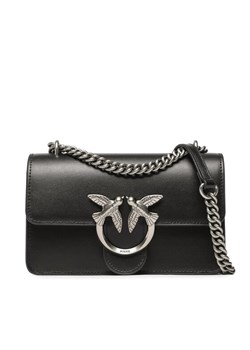 Torebka Pinko Love One Mini Dc . PE 23 PLTT 100074 A0F1 Czarny ze sklepu eobuwie.pl w kategorii Kopertówki - zdjęcie 182082717