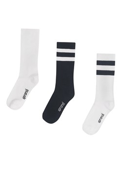 Zestaw 3 par wysokich skarpet unisex Sprandi 0UB-002-AW23 (3-pack) Czarny ze sklepu eobuwie.pl w kategorii Skarpetki męskie - zdjęcie 182082998