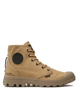 Trapery Palladium PAMPA HI HTG SUPPLY Beżowy ze sklepu eobuwie.pl w kategorii Trampki damskie - zdjęcie 182083067