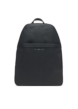 Plecak Tommy Hilfiger Th Business Leather Backpack AM0AM13213 Czarny ze sklepu eobuwie.pl w kategorii Plecaki - zdjęcie 182083107