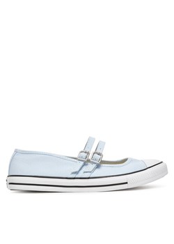 Baleriny Converse Chuck Taylor All Star Dainty Mary Jane A13799C Błękitny ze sklepu eobuwie.pl w kategorii Balerinki - zdjęcie 182083139