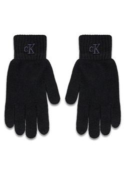 Rękawiczki Męskie Calvin Klein K50K512462 Czarny ze sklepu eobuwie.pl w kategorii Rękawiczki męskie - zdjęcie 182083315