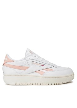 Sneakersy Reebok Club C Double IE1608 Biały ze sklepu eobuwie.pl w kategorii Buty sportowe damskie - zdjęcie 182083497