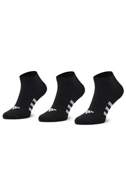 Skarpety wysokie unisex adidas Performance Light Low Socks 3 Pairs IC9529 Czarny ze sklepu eobuwie.pl w kategorii Skarpetki męskie - zdjęcie 182083586