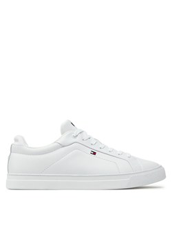 Sneakersy Tommy Hilfiger Icon Court Lth Flag Ess FM0FM05317 Biały ze sklepu eobuwie.pl w kategorii Buty sportowe męskie - zdjęcie 182083689