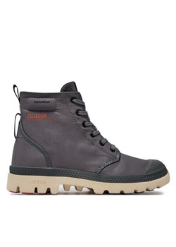 Trapery Palladium Pampa Lite+ Hi 79102-006-M Szary ze sklepu eobuwie.pl w kategorii Workery damskie - zdjęcie 182083818