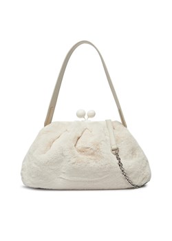 Torebka Weekend Max Mara 2425516075650 Écru ze sklepu eobuwie.pl w kategorii Kopertówki - zdjęcie 182083939