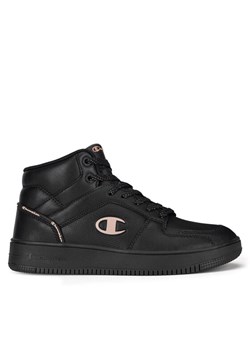 Sneakersy Champion REBOUND 2.0 MID S11471-KK005 Czarny ze sklepu eobuwie.pl w kategorii Buty sportowe damskie - zdjęcie 182084146