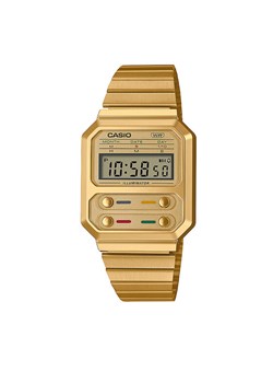 Zegarek Casio Vintage A100WEG-9AEF Złoty ze sklepu eobuwie.pl w kategorii Zegarki - zdjęcie 182084199