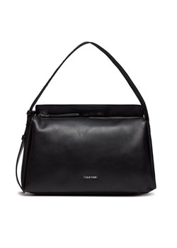 Torebka Calvin Klein Gracie K60K611661 Czarny ze sklepu eobuwie.pl w kategorii Listonoszki - zdjęcie 182084399