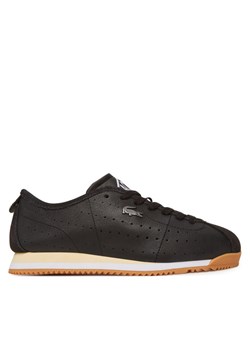 Sneakersy Lacoste Club-Low Leather 7-49SFA0043 Czarny ze sklepu eobuwie.pl w kategorii Buty sportowe damskie - zdjęcie 182084418