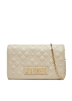 Torebka LOVE MOSCHINO JC4079PP1MLA0110 Écru ze sklepu eobuwie.pl w kategorii Listonoszki - zdjęcie 182084425
