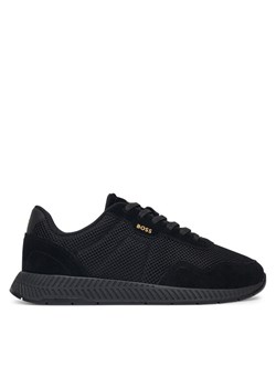 Sneakersy BOSS Titanium 50541882 Czarny ze sklepu eobuwie.pl w kategorii Buty sportowe męskie - zdjęcie 182084488
