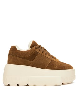 Sneakersy Badura CASI-01W1-006 Brązowy ze sklepu eobuwie.pl w kategorii Buty sportowe damskie - zdjęcie 182084527