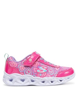 Sneakersy Skechers Heart Lights-Boogie Love 303257L/HPMT Różowy - id: 0000304762536 - marki Skechers - 182084595 Sneakersy Skechers Heart Lights-Boogie Love 303257L/HPMT Różowy ze sklepu eobuwie.pl w kategorii Buty sportowe dziecięce - zdjęcie 182084595