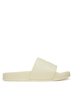 Klapki Guess E5GZ07BB00F Écru ze sklepu eobuwie.pl w kategorii Klapki damskie - zdjęcie 182084818