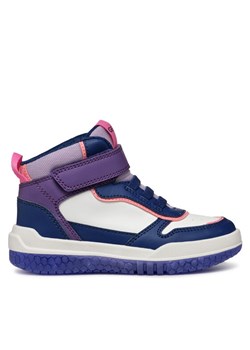 Sneakersy Geox J Buzzerlight Girl J46M8A 0BC14 C4269 S Granatowy ze sklepu eobuwie.pl w kategorii Buty sportowe dziecięce - zdjęcie 182084848